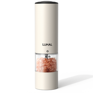 루맬 전동 소금 후추 그라인더 웜화이트 자동, 1개, 100ml