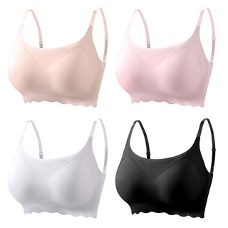 로지 스트링 노와이어 심리스 끈브라탑 4P 상품 이미지