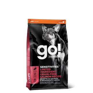 go 전연령 LID 그레인프리 센서티브 연어 레시피 건식사료, 2.72kg, 1개