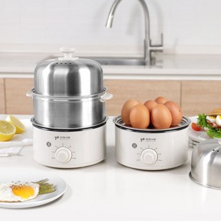 키친아트 풀스텐 에그찜기 타이머 멀티찜기, KA-8125C2