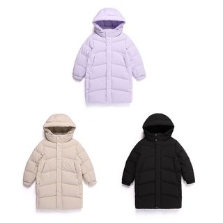정품블랙야크키즈 겨울 따뜻한 24년 한겨울 데일리 아이템으로 유용하게 착장 가능한 롱 다운자켓 BKO피스L다운자켓3 아동 패딩