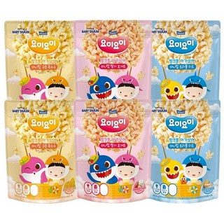 요미요미 미니팝 구운옥수수2+트리플치즈2+딸기요거트2(총6개), 구운옥수수2 딸기요거트2 트리플치즈2, 1개, 25g