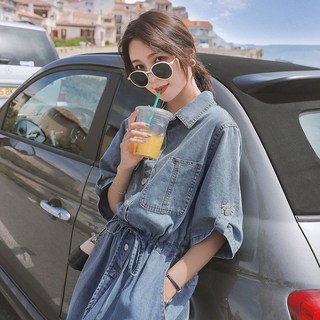 Seofst 데님 원피스 ZZT-FZ016