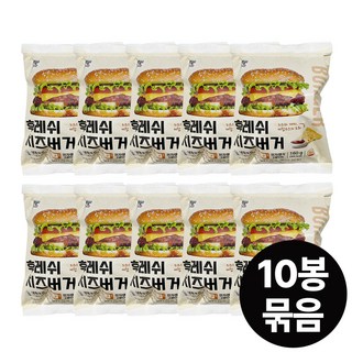 대신 후레쉬 치즈버거 160g, 10개 대표 이미지 - 편의점 햄버거 추천
