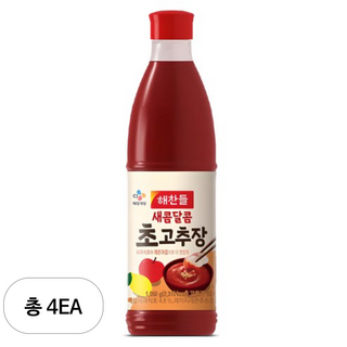 해찬들 새콤달콤 초고추장 1050g, 4개 세트 해찬들초고추장 해찬들 새콤달콤 초고추장 1050g, 4개 세트 해찬들초고추장