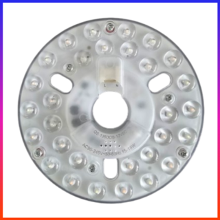 플러스킬 실링팬 전용 램프 원형 삼색 디밍 LED 조명 18W, 1개, 기타색