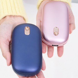 충전식손난로 보조배터리10000mAH 히트잼, 네이비