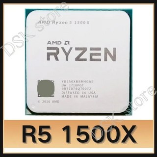 레귤레이터 AMD Ryzen 5 1500X R5 R5-1500X 3.5 GHz 쿼드 코어 8 CPU 프로세서 L3 16M 65W YD150XBBM4GAE 소켓 AM4, 1개