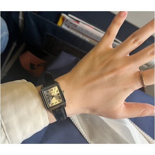 [CASIO] 카시오 LTP-V007L-7B1 여성 가죽 시계
