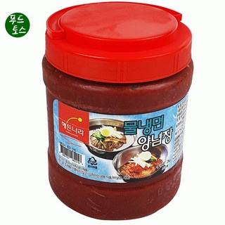 물냉면양념장 냉면장 2kg 냉면장 다대기 평양냉면장 해든나라 냉면고명 다데기, 1개