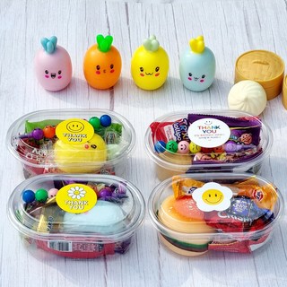 어린이집 생일선물 답례품 말랑이 구디백 간식 5종 세트