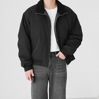 베이직바이블 덤블 양털 숏점퍼 투웨이 누빔 패딩(3color)