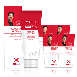 파워풀엑스 장민호 스페셜 에디션 리커버리크림 플러스, 300ml, 1개