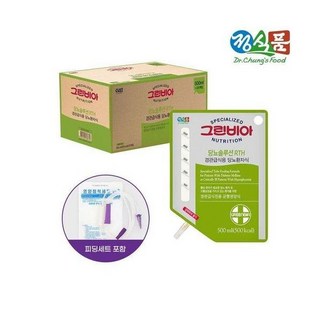 정식품그린비아 당뇨솔루션 RTH 경관식 균형영양식 500mlx20포, 20개, 500ml
