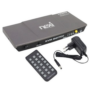 넥시 4K HDMI KVM스위치 2포트