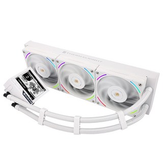 써멀라이트 Thermalright Mjolnir Vision 360 ARGB 수냉 CPU 쿨러 (화이트), 1개, 화이트