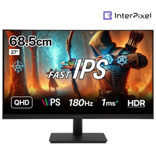 인터픽셀 IPQ2746 QHD FAST IPS 180Hz 플리커프리 게이밍 모니터, 68.5cm, IPQ2746(무결점)