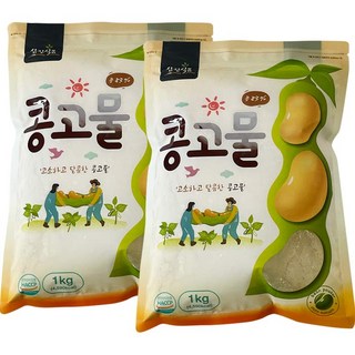 삼진 빙수용 콩가루 콩고물 1kg 팥빙수재료, 2개