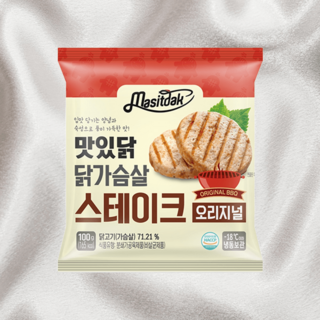 맛있닭닭가슴살 닭가슴살스테이크 다이어트식단 오리지널, 100g, 5개
