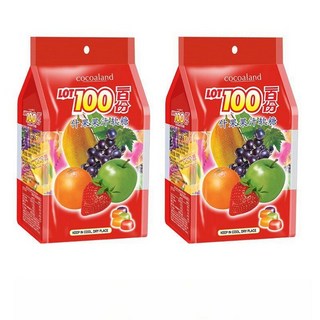 코코아랜드 과일 젤리 300g LOT100 망고 사과 포도 구미, 150g, 2개