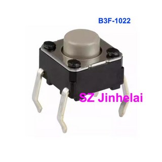 Omron 촉각 스위치 B3F-1022 100 개, 01 B3F-1025 2.55N, 100개