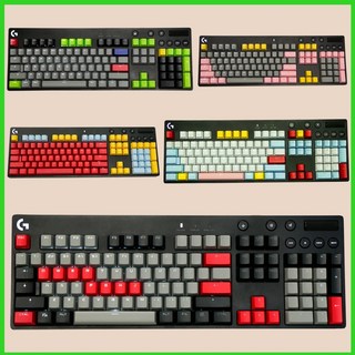 로지텍 호환 키보드용 PBT 백라이트 키캡 G610 G PRO X G512C 프로스트 GX 스위치 1 풀 세트, [13] model 21