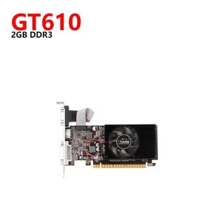 그래픽카드 3060 ti rtx 2060 3070 3080 4070 1650 HDMI VGA 포트 PCI-E2.0 16X 컴퓨터 그래픽 비디오 카드, GT610 2GB DDR3, 05 GT610 2GB DDR3, 05 GT610 2GB DDR3