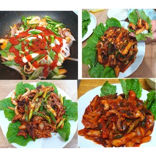옥여사몰 낙지 볶음 620g 외 매콤한 오징어 쭈꾸미 제철 맛집 레시피 만들기 귀채, 쭈꾸미볶음620g