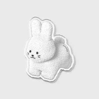 어프어프 아크릴스마트톡, 1개, WHITE POPO