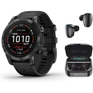 웨어러블4U - Garmin Epix Pro 2세대 사파이어 티타늄 51mm 스마트워치|AMOLED 최대 31일 배터리 수명 멀티스포츠 및 야외 GPS 시계플래시라이트 선물