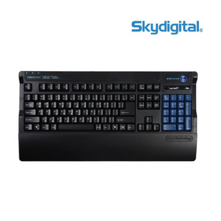 스카이디지탈 nKEYBOARD nKEY MACRO, 블랙, NKEY매크로 + 키스킨포함