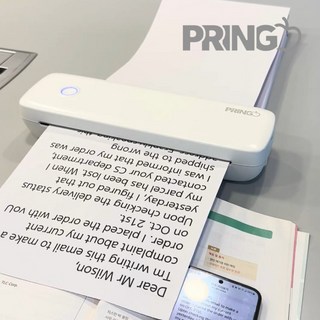 프린고 PRINGO L81 프린터 모습