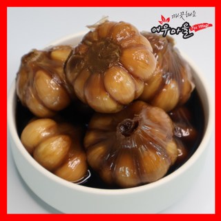 (국내제조 한정판매) 여우마을 국산 통마늘 장아찌 통마늘지, 1개, 2kg
