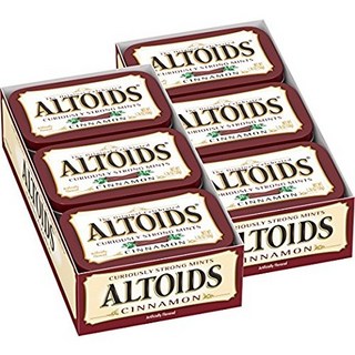 알토이드 Altoids Cinnamon - Tin 12 Count (Mints - Misc.), 12개, 50g
