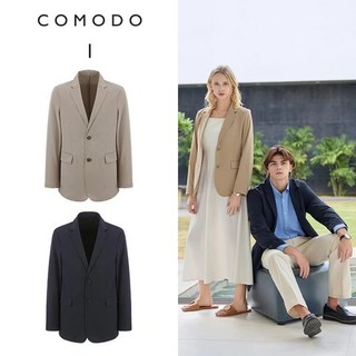 [코모도] 25SS 남성 링클프리 스판자켓