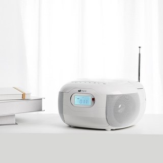 인비오 블루투스 CD 재생기, 화이트, CD-700BT