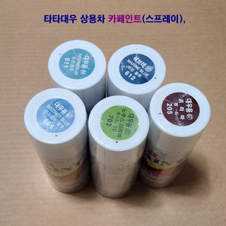 타타대우 상용차 (대형차) 카페인트 (스프레이)
