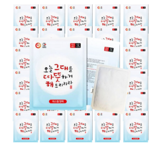 해피데이 파스형 핫팩 50g, 30개
