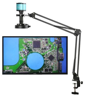 마이크로스코프 HDMI USB 디지털 줌 1X130X 1080P