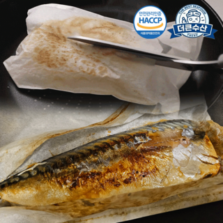 [더큰수산] 냄새없는 스팀팩 손질 고등어구이 10팩, 10개, 100-130g