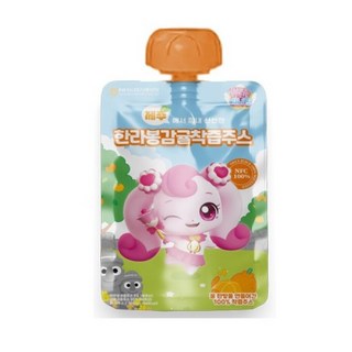 캐치티니핑 제주 한라봉감귤 100% 착즙주스, 10개, 100ml