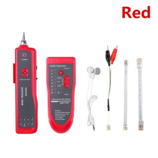 Kebidumei RJ11 RJ45 Cat5 Cat6 와이어 트래커 톤 파인더 진단 전화 케이블 테스터 추적기 감지기 네트워킹 도구, [03] YELLOW, 1개