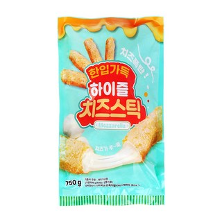 푸드올마켓_ 하이즐 치즈스틱 750g(25gx30ea) /냉동, 1개, 750g