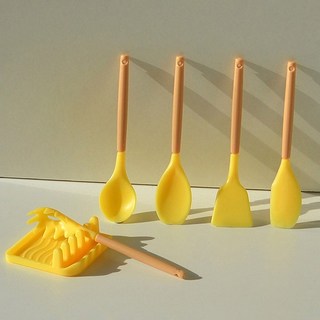 1:6 인형 집 미니어처 냄비 뒤집개 스푼 스퀴지 튀김 삽 거치대 트레이 주방 용품 모델 장식 장난감 1 세트, 1개, as pic 5