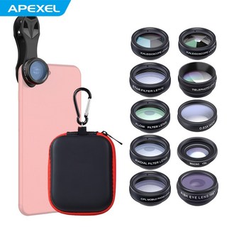 APEXEL 10-in-1 렌즈 세트