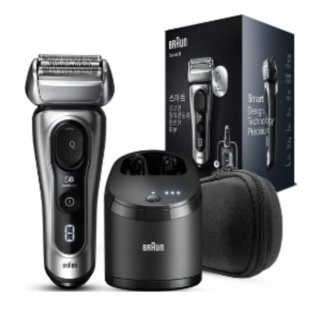 BRAUN 시리즈 8 Sonic 전기면도기, 4in1 8453cc 1개, 그레이