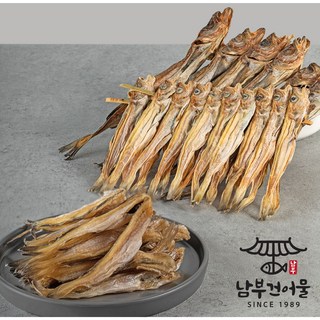 남부건어물 줄노가리 대구노가리 1줄 20마리 무료반품, 1개, 줄노가리 (중) 1줄 20마리