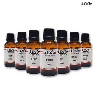 주식회사 주다옴 국내산 프래그런스 오일 30ml 101종 향수 원액 디퓨저 향수 만들기 만들기 (DIY), 25.베르가못 30ml, 1개