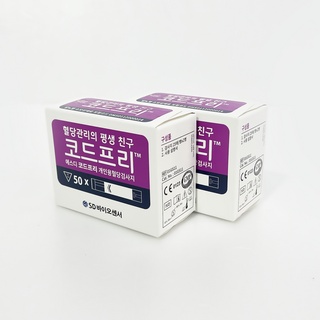 에스디 코드프리 혈당검사지 100매, 50개입, 2개