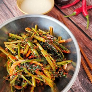 경자네 국내산 전라도 맛있는 아삭한 별미 수제 열무김치 5kg 1개, 2kg × 1개